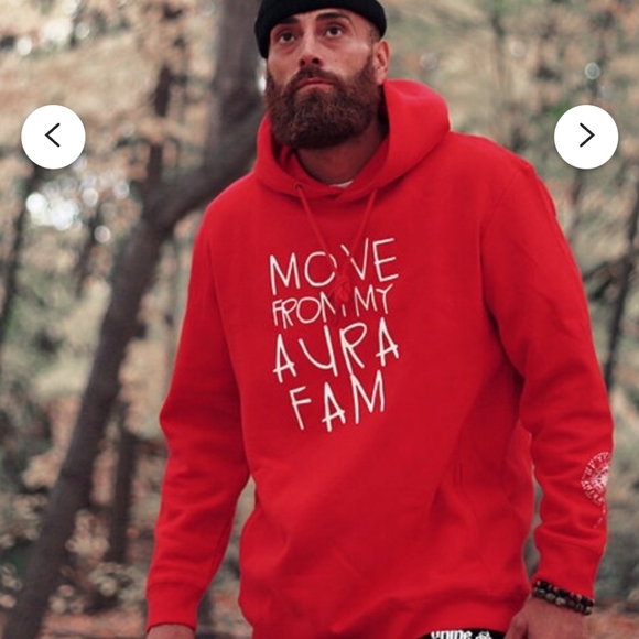 Aura Hoodie Red size Large - Picture 6 of 6